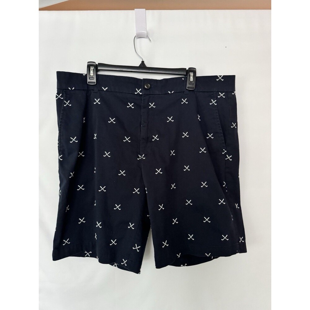 Men’s Golf Shorts Navy Designer Daniel Hechter-Paris Size 38